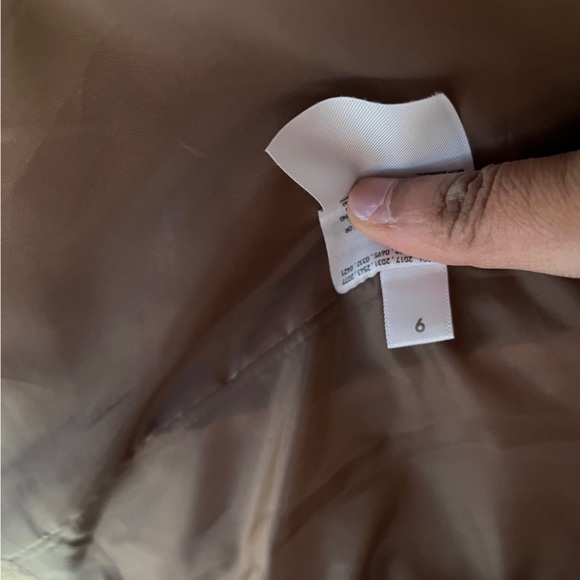 Uniqlo Beige Brown wool peacoat winter Coat preppy old money cottage academia - Picture 11 of 12